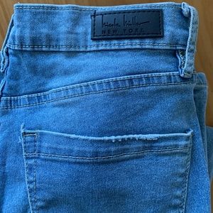 Nicole Miller New York High Rise Slim Straight Jean